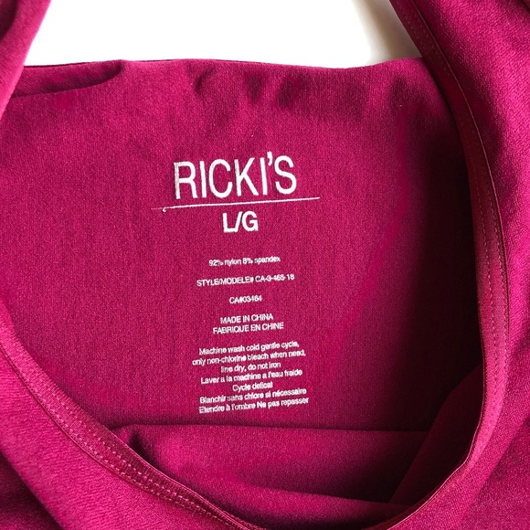 Ricki's Pink Top size Large - Picture 3 of 3